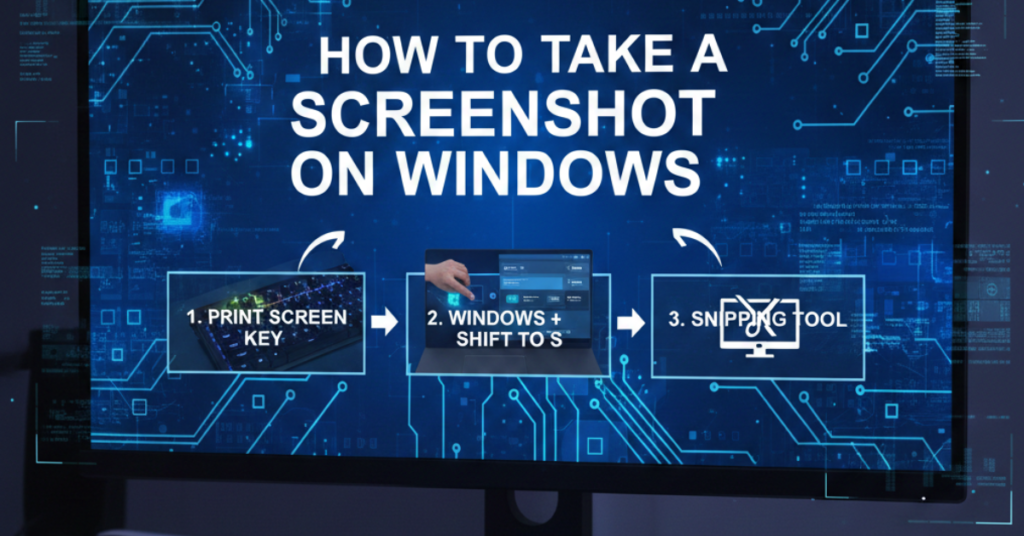 How to Take a Screenshot on Windows (Step-by-Step Guide)