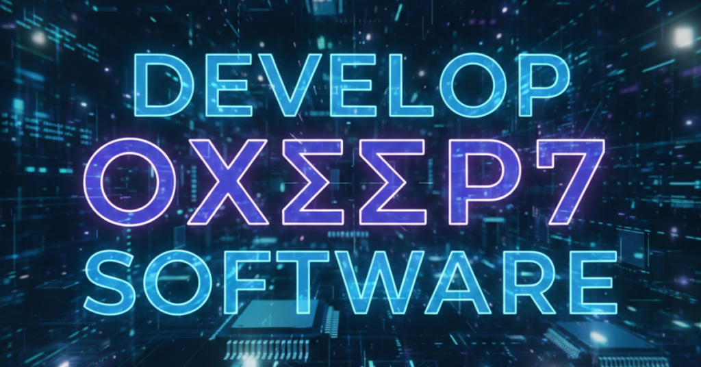 Develop Oxzep7 Software: A Practical Developer’s Guide