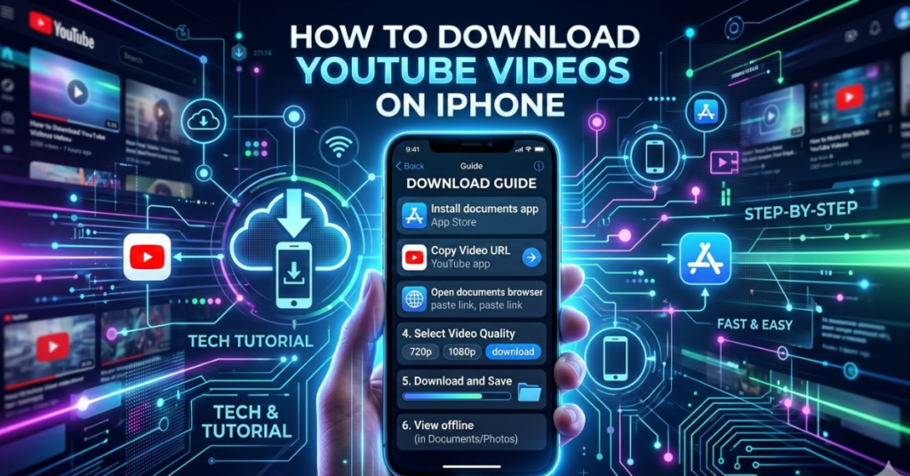 How to Download YouTube Videos on iPhone (Step-by-Step Guide)
