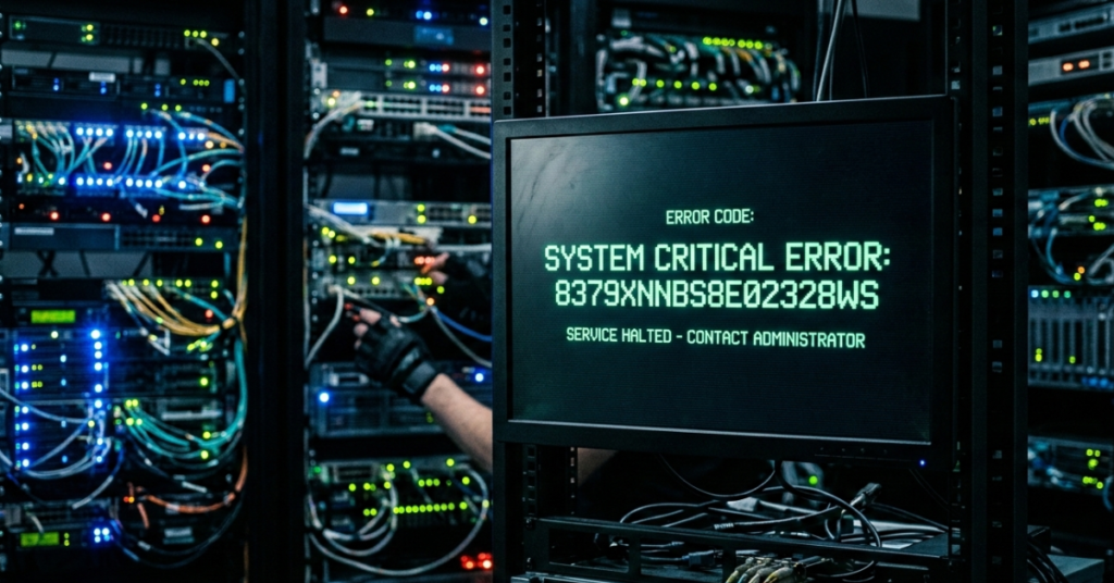 The Error 8379xnbs8e02328ws Code: Causes, Fixes, and Prevention