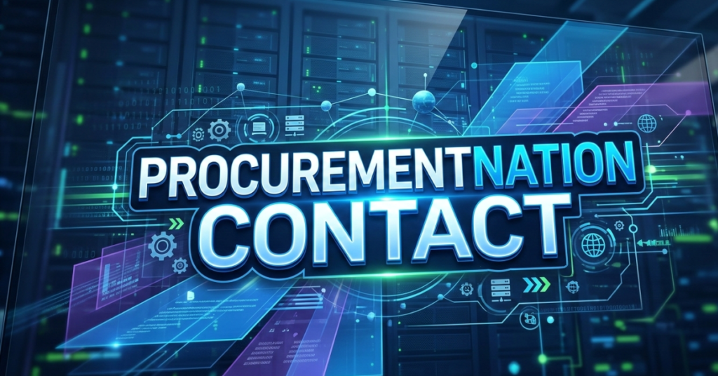 ProcurementNation.com Contact: How to Reach Support and Services