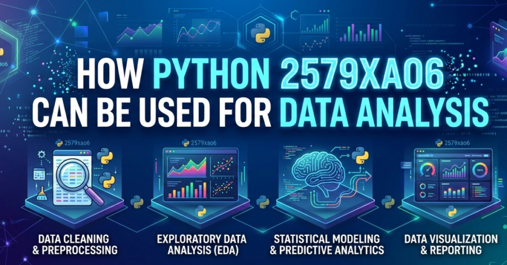How Python 2579xao6 Can Be Used for Data Analysis