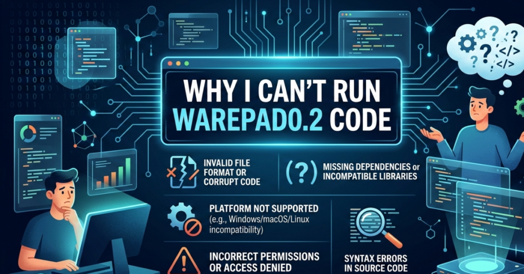 Why I Can't Run Warepad0.2 Code? Causes and Fixes Explained