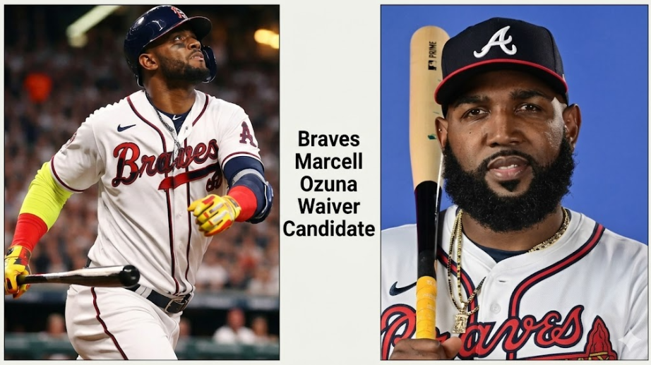 Braves Marcell Ozuna waiver candidate