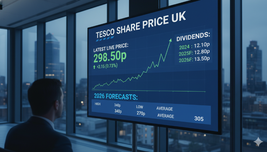 Tesco share price UK