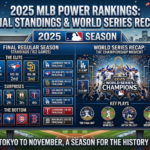 MLB Power Rankings 2025: Final Standings and World Series Recap