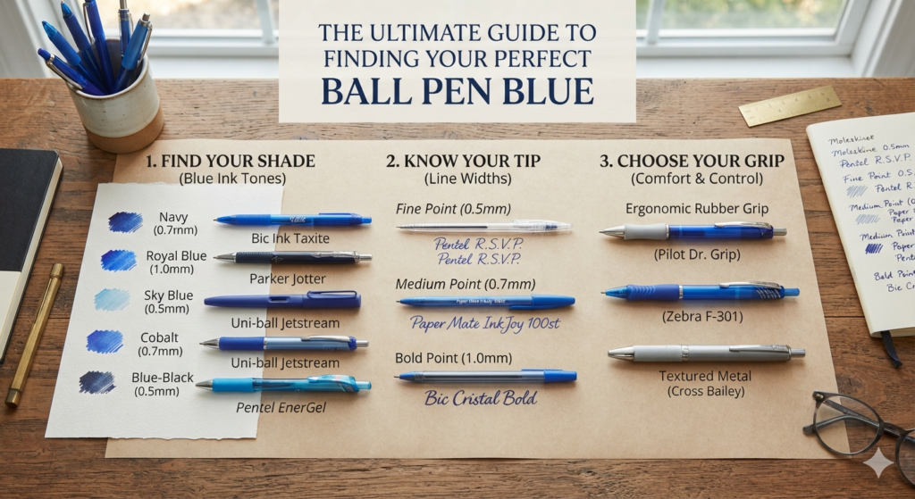 Ball Pen Blue