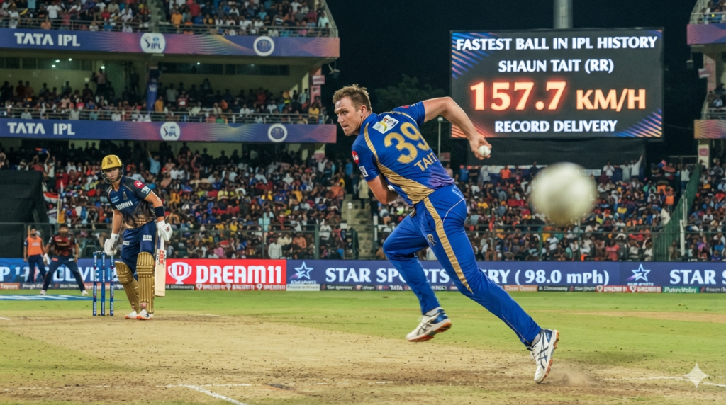 fastest ball in ipl history