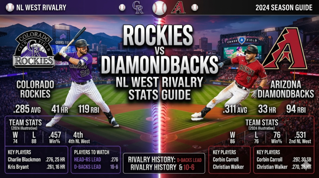Rockies vs Diamondbacks